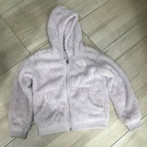 Northface Kids Fleece Jacket Purple Size 6.
